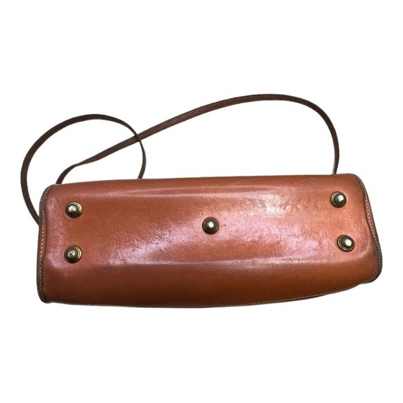 Vintage 90s Dooney and Bourke leather crossbody bag Made In USA - Picture 7 of 10